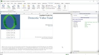 The XDX Setup Wizard (Risk Return Taxonomy)