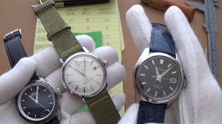 The Triple Midsize Automatic Dress Watch Showdown - Seiko SARB033 Vs Orient Star Vs Oris Artix Date