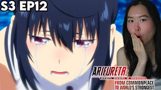 HAJIME...MY HERO!!!😭 Arifureta: From Commonplace to World's Strongest Season 3 EPISODE 12 REACTION