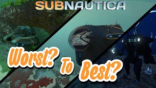 Ranking Subnautica Vehicles: Worst to Best!