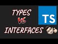 TypeScript TYPES vs INTERFACES (Key Differences)