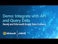 Microsoft Graph Data Connect: Integrate with API and Query Data