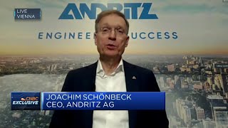 Andritz CEO: Growth driven by renewables