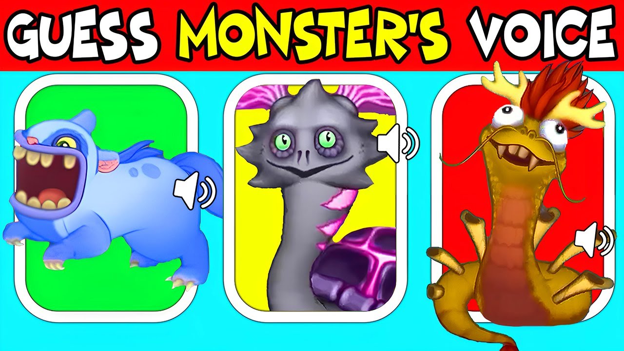 Guess The MONSTER'S VOICE | MY SINGING MONSTERS | DARK ISLAND | SHORT ...