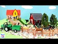 Small Farm On The Hill - Barnyard Animal Miniature Figures