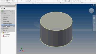 Area, Volume, and Iproperties on Autodesk Inventor