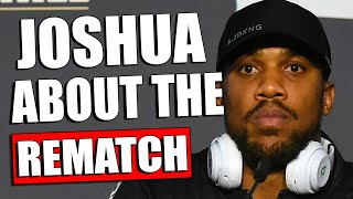 Anthony Joshua DISCUSSED NEW DETAILS OF THE REMATCH WITH Alexander Usyk / Tyson Fury Alexander Usyk