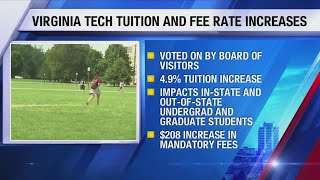 Virginia Tech increases tuition and fees for 2023-24 academic year