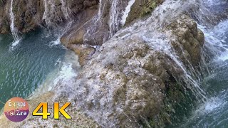 4K Relaxing tiny waterfalls from the Greek nature-Όμορφοι μικροί καταρράκτες από την Ελληνική φύση