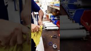 pneumatic cylinder repair (seal change)