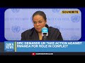 drc demands un take action against rwanda for role in drc conflict dawn news english