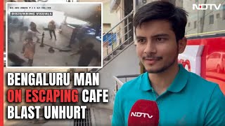 Rameshwaram Cafe Blast | "Mom Called, So Stepped Away": Bengaluru Man On Escaping Cafe Blast Unhurt