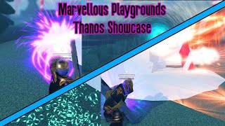 ROBLOX - Marvellous Playgrounds - THANOS Showcase