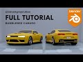 HOW TO model LOW POLY car in Blender ❗️FULL TUTORIAL❗️ Bumblebee Camaro