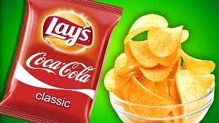 DIY COCA COLA CHIPS - How do they taste ?
