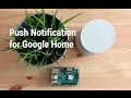 Demo Push Notification for Google Home