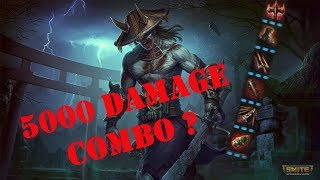 Smite - A 5000 damage susano Combo ?