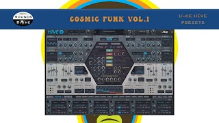 SoundsDivine 'Cosmic Funk Vol 1' - u-he Hive