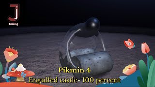 Pikmin 4 Engulfed castle 100 percent Serene Shores