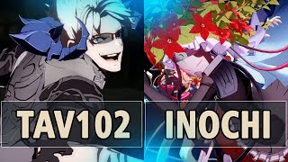 GBVSR:🔥Tav102 (Belial) Vs Inochi (Nier)🔥| High Level Gameplay.