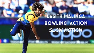Lasith Malinga Bowling Action Slow- Motion