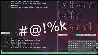 TMUX, how to COPY and PASTE with your mouse. Tutorial and how-to.