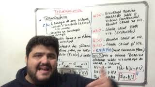 Termoquímica - Aula COMPLETA (Extra: Termodinâmica)