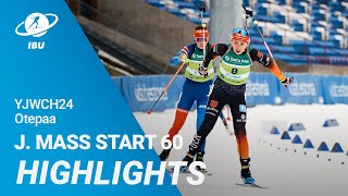 YJWCH24 Otepaa: Junior Women Mass Start 60 Highlights