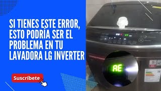 Lavadora lg inverter error AE, soluciona fácilmente este error acá te muestro este problema