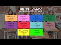 pristin 프리스틴 aloha line distribution