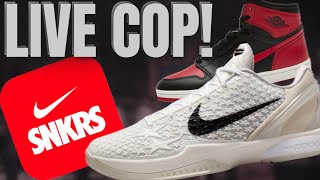 LIVE COP : NIKE KOBE 6 PROTRO 'ALL STAR 2.0' \u0026 STOCK COUNTS, ENTER BRED 1 HIGH 85 RAFFLES!!