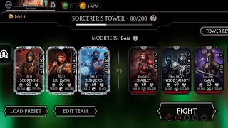 SORCERER Tower Fatal Bosses Fights 80..And  rewards. Mk MOBIL