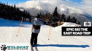 YES THIS IS ACTUALLY ON THE EAST COAST! | Skiing Wildcat Mountain NH