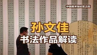 司马南 | 中国美术馆纪实之四：孙文佳书法作品解读