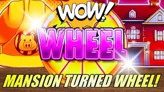 My Mansion Turned Into a Wheel!!! 😲 HUFF N' EVEN MORE PUFF Slot Machine (LIGHT & WONDER)