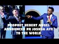 Prophet Uebert Angel မှ Pr Joshua Aye အား ကမ္ဘာ ကို Announce လုပ်ခြင်း