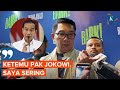 Ridwan Kamil Akui Sering Bertemu Jokowi, Apa yang Dibicarakan?