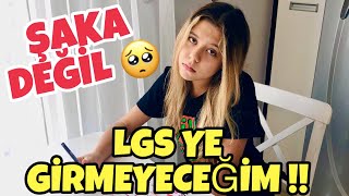 LGS SINAVINA GİRMEYECEĞİM !! ŞAKA DEĞİL GERÇEK ! KARARLIYIM ! Tuana Zeybek