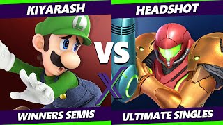 S@X 383 Online Winners Semis - Kiyarash (Luigi) Vs. Headshot (Samus) Smash Ultimate - SSBU