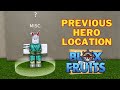 Where is The Previous Hero in Blox Fruits | Previous Hero NPC Location