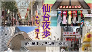 【杜の都・仙台】SWANから横丁まで歩いてみる【文化横丁、いろは横丁】