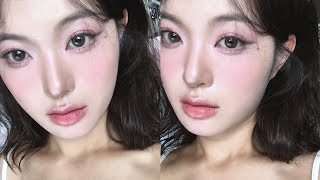 물먹 물먹 (σ̴̶̷̤͡. σ̴̶̷̤͡)ෆ⃛ 로지 메이크업 ˚✩‧₊˚ | make up · grwm