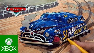 Doc Hudson Crashes Hard ! | Forza Motorsport 7 | flips #shorts