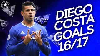 Diego Costa | All 20 Goals | 2016/17 Premier League Winning Season