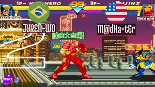 FT5 @msh: JYREN-WD (BR) vs M@dHa+tEr (US) [Marvel Super Heroes Fightcade] May 23