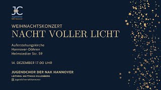 Weihnachtskonzert am 14.12.2024 um 17:00 Uhr