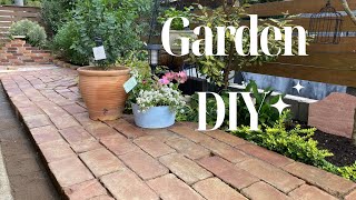 Clean the brick path! ｜group planting