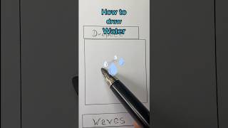 How to Draw Water in 4 Different Ways – Easy Pencil Drawing