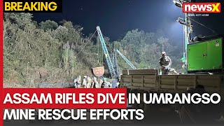 Indian Army, Assam Rifles Dive in Umrangso Mine Rescue Efforts | Operation Underway