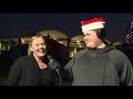 Caroling on the Creek | Interviewing Attendees